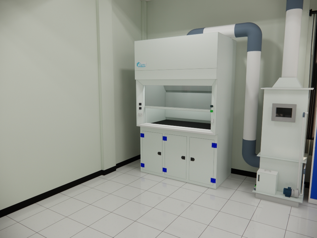 Sistem Ventilasi Fume Hood & Scrubber