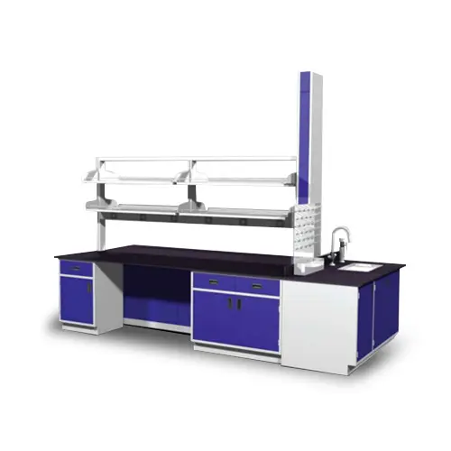 Meja Laboratorium Island Bench